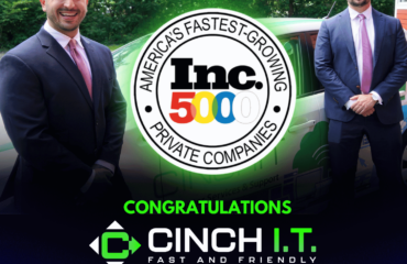Cinch I.T. Woburn Inc 5000 Press Release Cinch I.T. Woburn - business I.T. placed top numbers in Inc. 5000