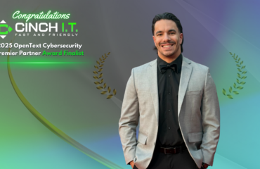 Cinch Named Finalist Among Best Cybersecurity MSPs 2025 Titans Gala